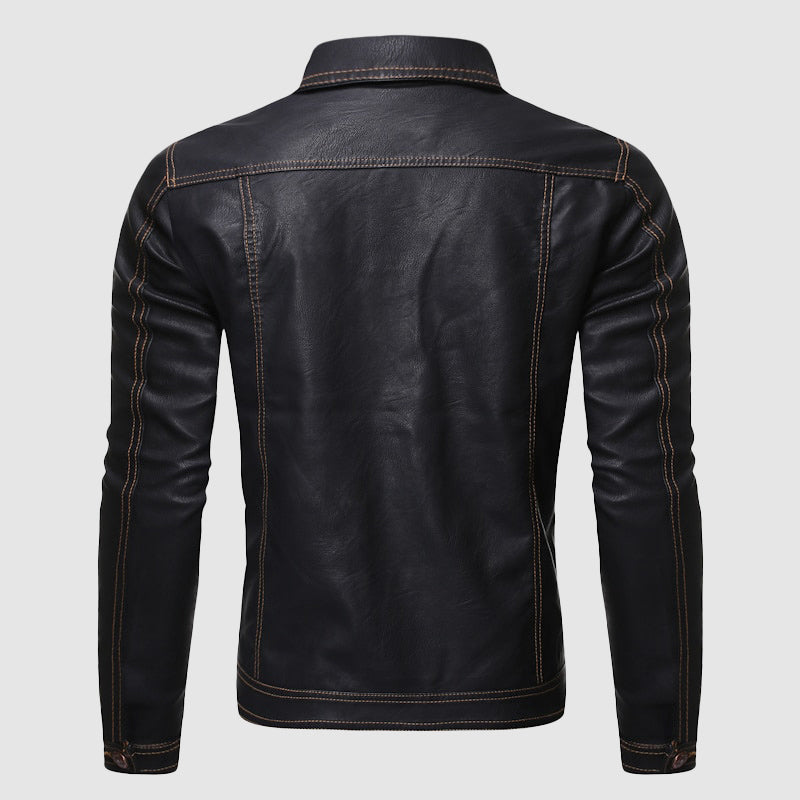 Rivington Vintage Biker Leather Jacket