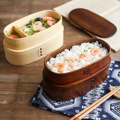 Wooden Bento Lunch Box