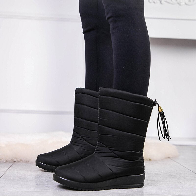 ArcticGrip Winter Boots - Warm, soft, and Slip-resistant