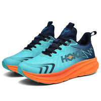 Dark blue (orange midsole)