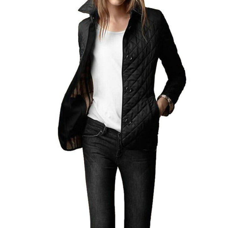 Emilia Quilted Button Up Jacket