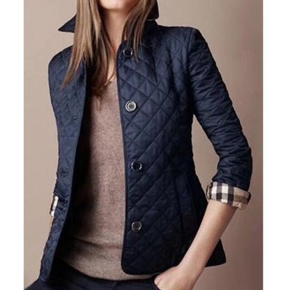 Emilia Quilted Button Up Jacket