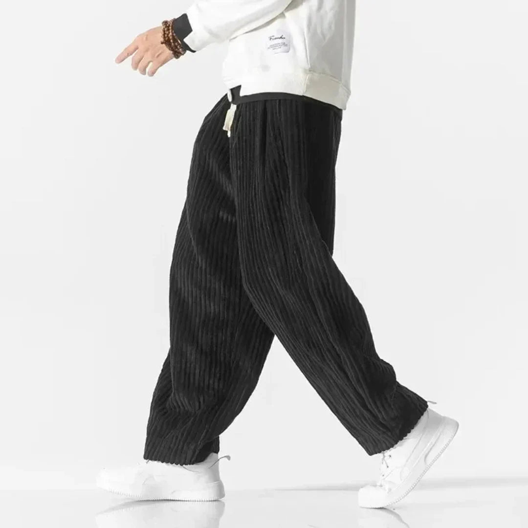 Arlo Wide-Leg Corduroy Pants - Members