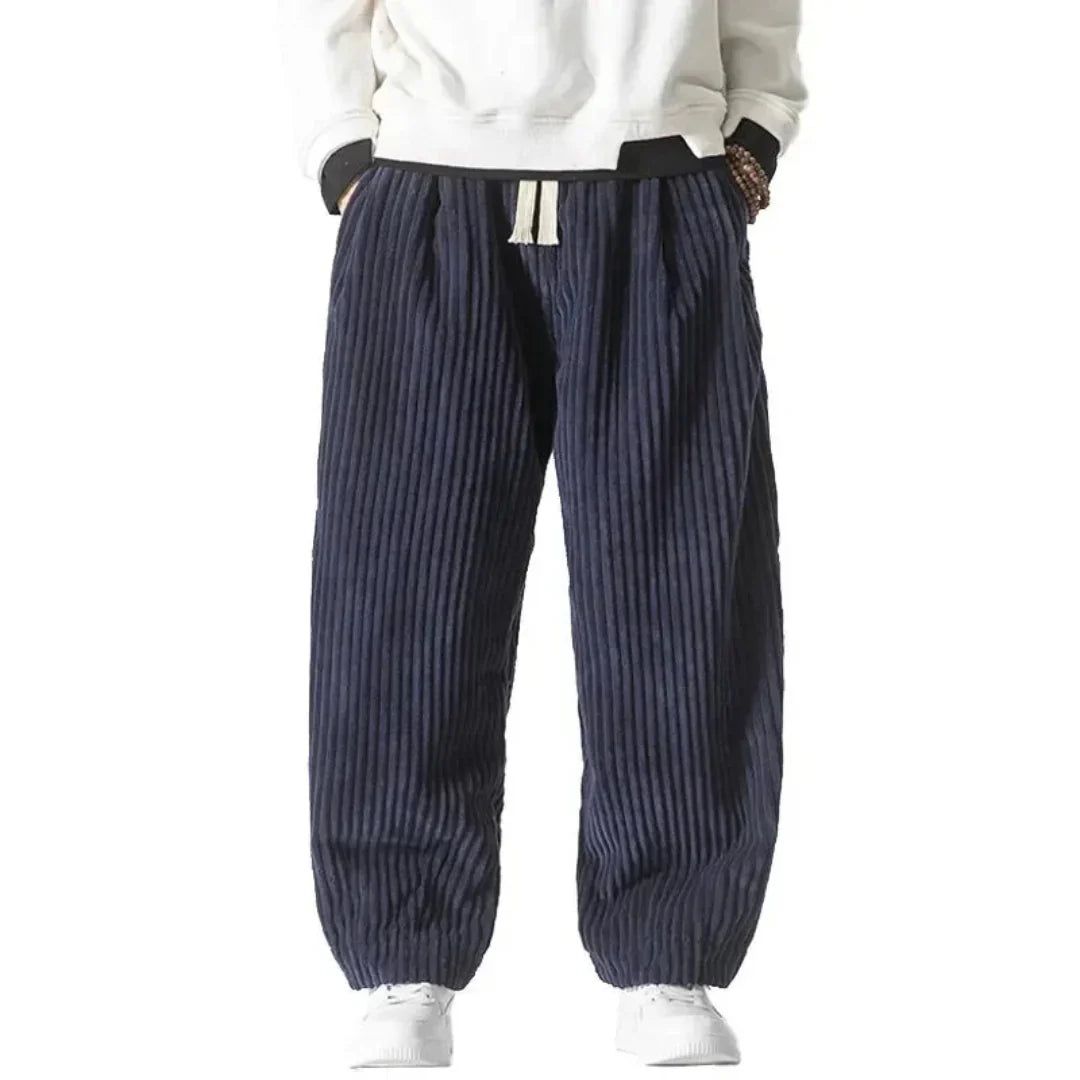 Arlo Wide-Leg Corduroy Pants - Members