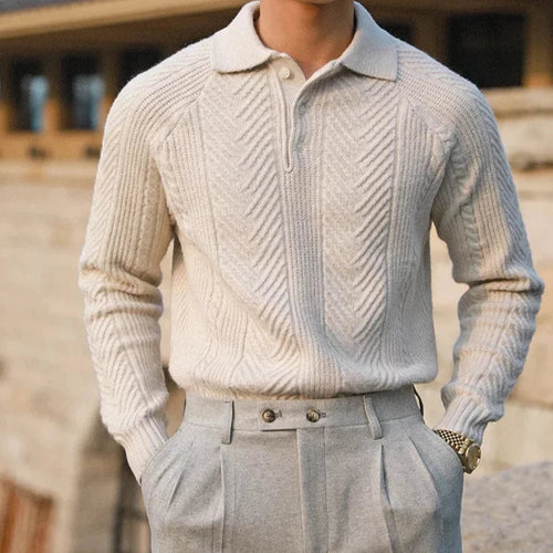 Bari Patterned Knit Pullover