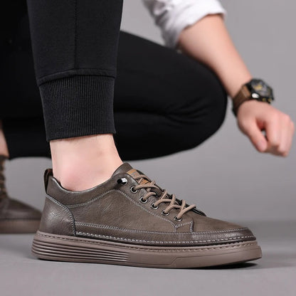Marlowe Genuine Leather Sneakers