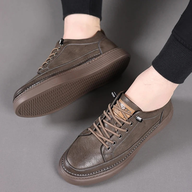 Marlowe Genuine Leather Sneakers