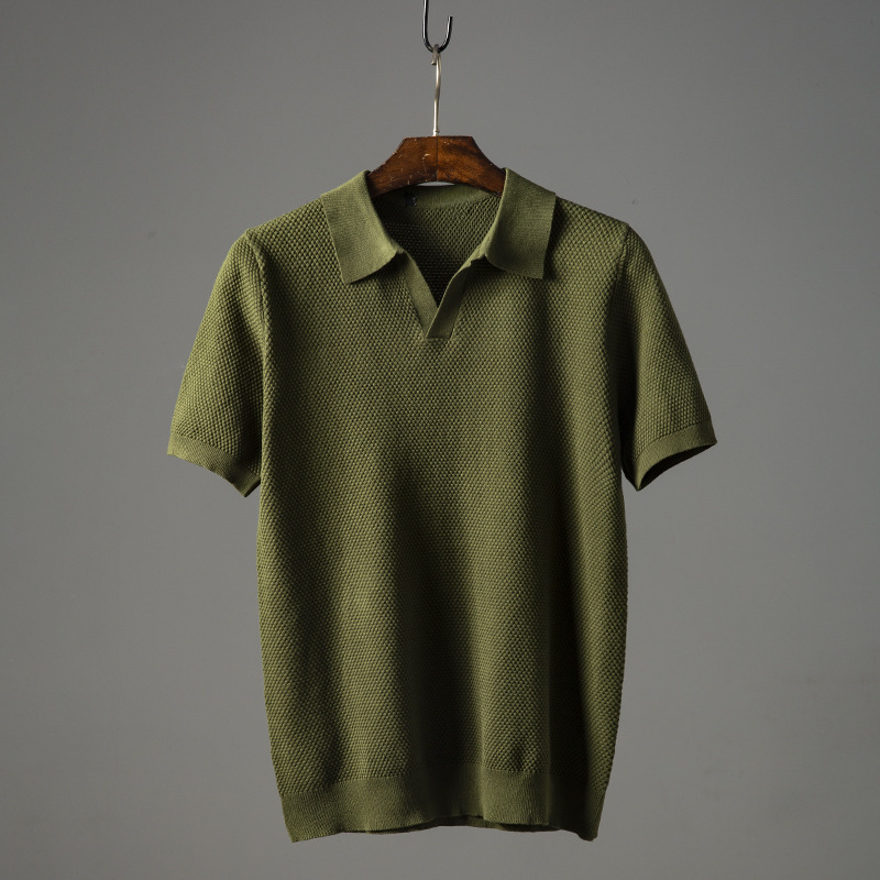 Rowen Knit Collar Polo