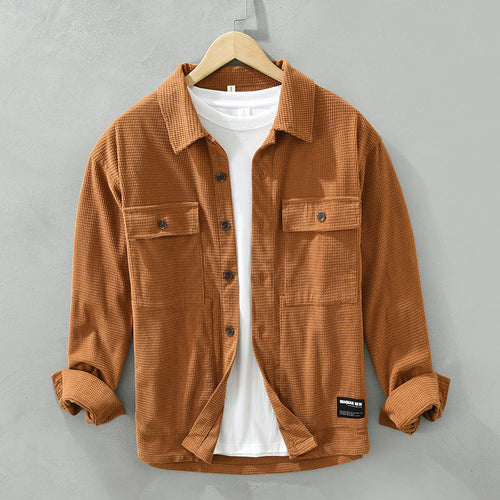 Men’s Corduroy Button Up Shirt