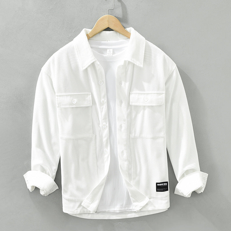 Men’s Corduroy Button Up Shirt