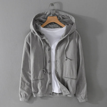 Amalfi Linen Hoodie
