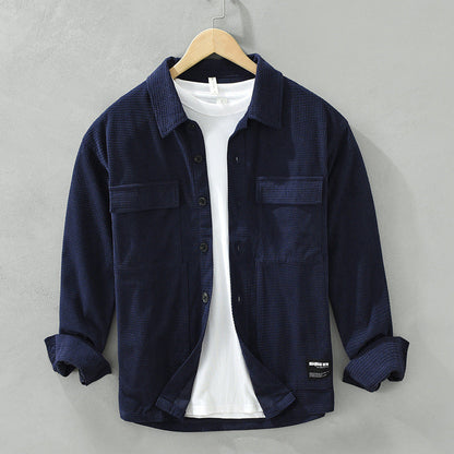 Men’s Corduroy Button Up Shirt