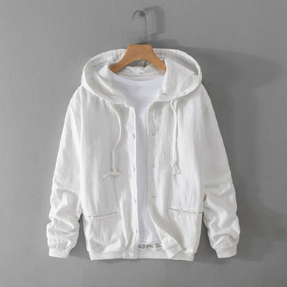 Amalfi Linen Hoodie