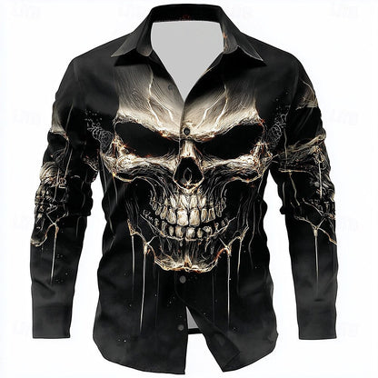 Blackwell Skull Print Shirt