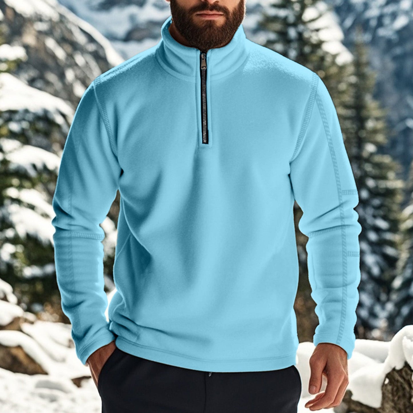Sorrento Quarter Zip Fleece Pullover