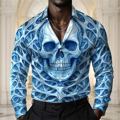 Marlowe Skull Print Shirt