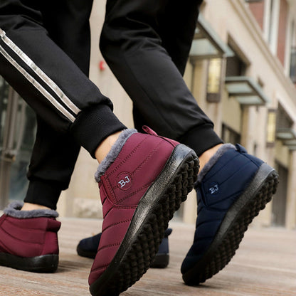 Ergonomic snow boots