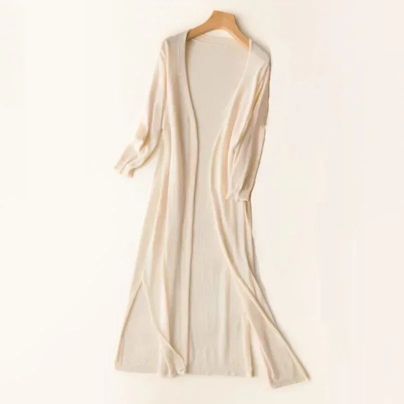 Elda Lightweight Longline Cardigan