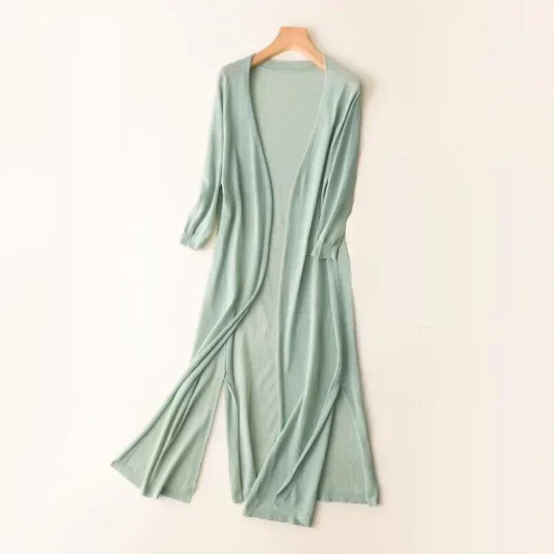 Elda Lightweight Longline Cardigan