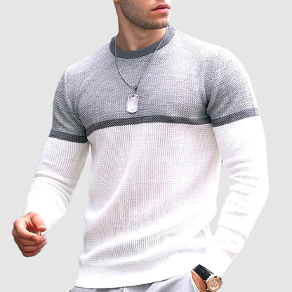 Hudson Colorblock Casual Sweater