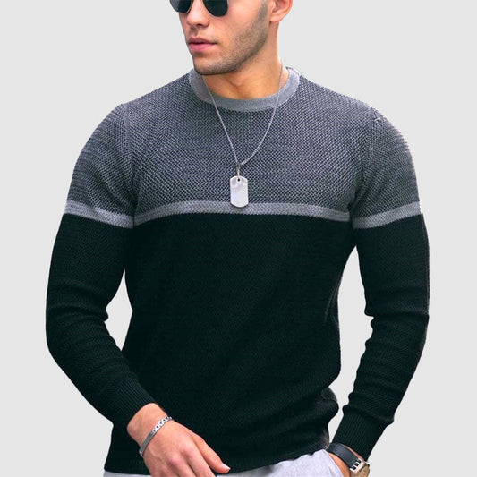 Hudson Colorblock Casual Sweater