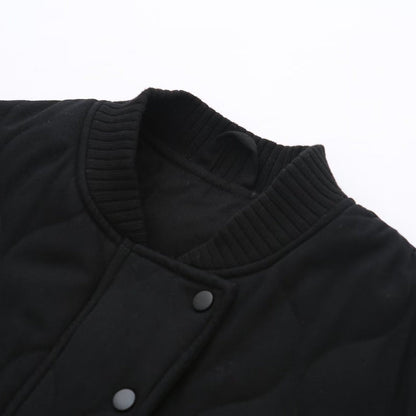Harper Women’s Quilted Oversized Bomber Jacket