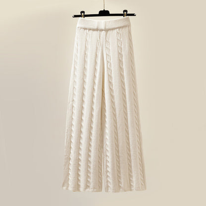 3 Piece Knit Pants & Vest Set