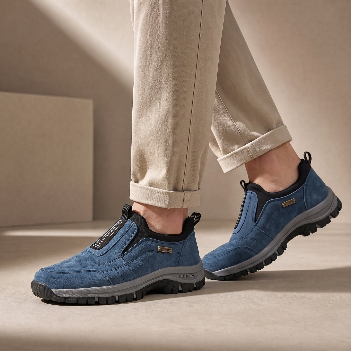 Hank - Men's Waterproof Orthopedic Slip-On Shoes