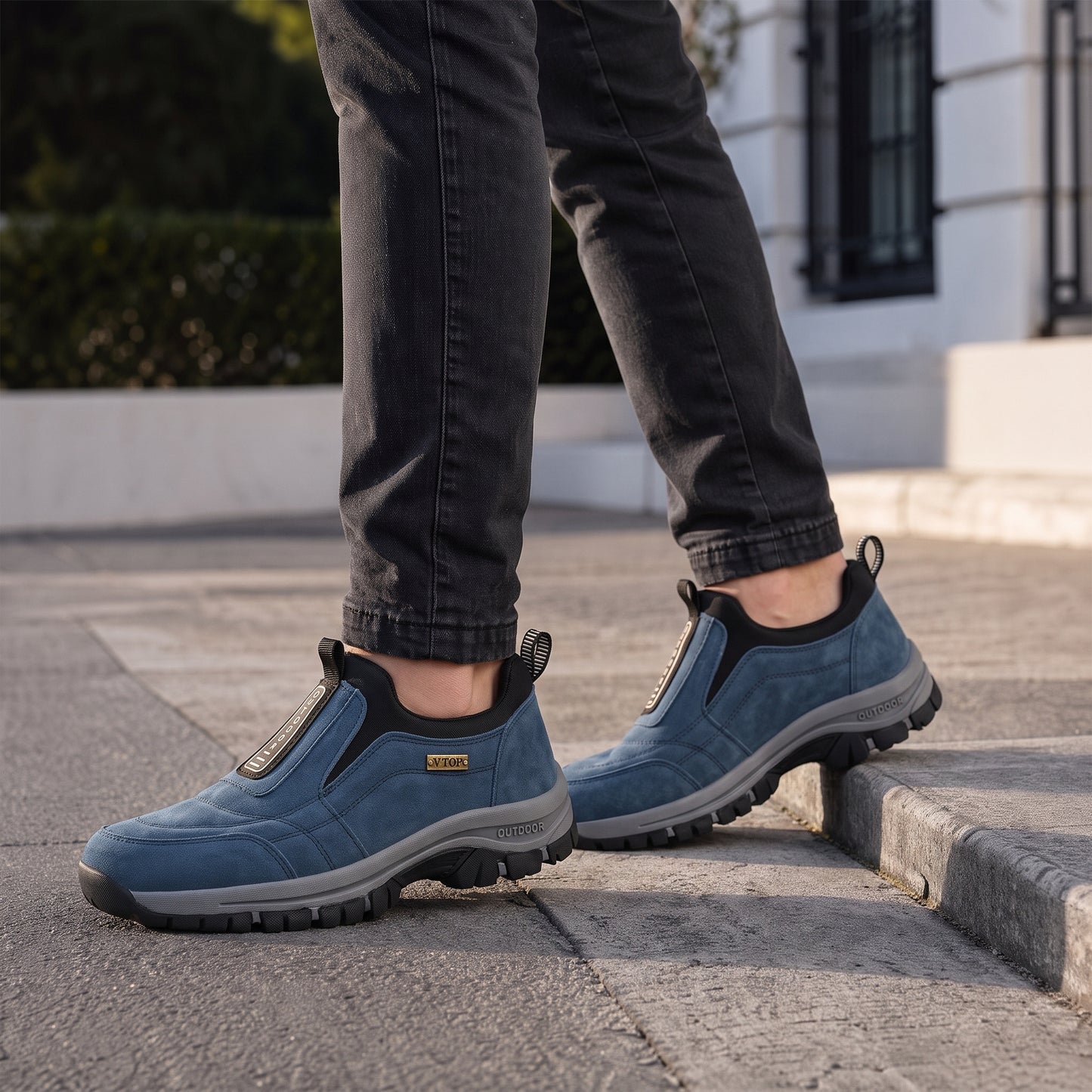 Hank - Men's Waterproof Orthopedic Slip-On Shoes