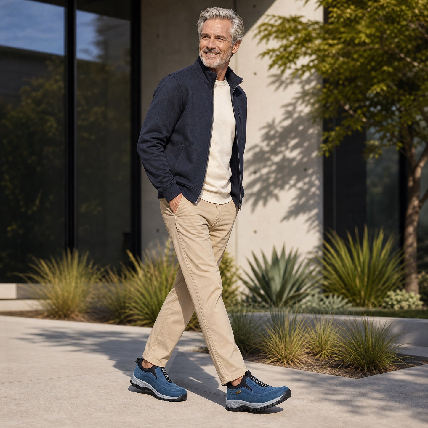 Hank - Men's Waterproof Orthopedic Slip-On Shoes