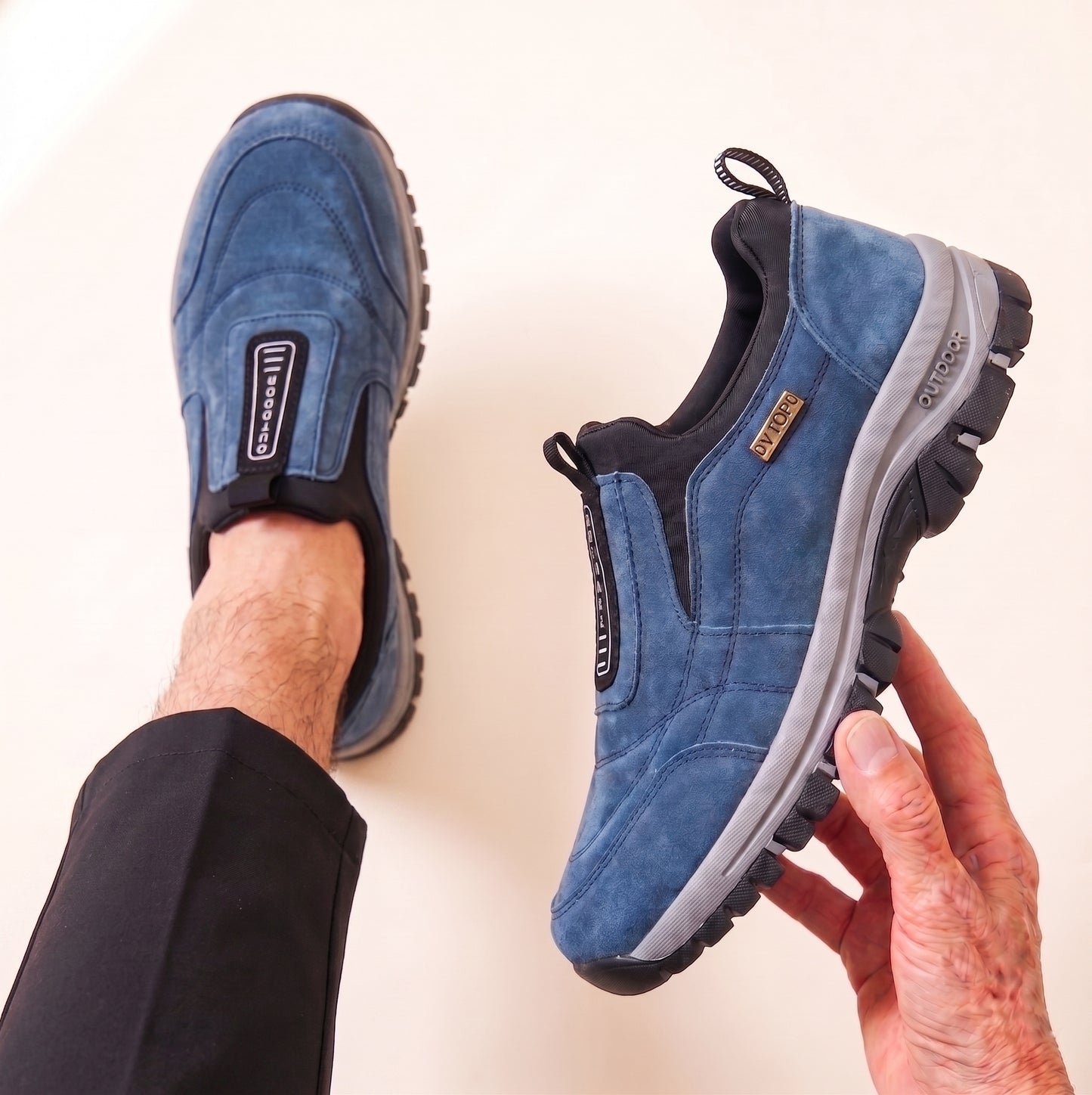 Hank - Men's Waterproof Orthopedic Slip-On Shoes