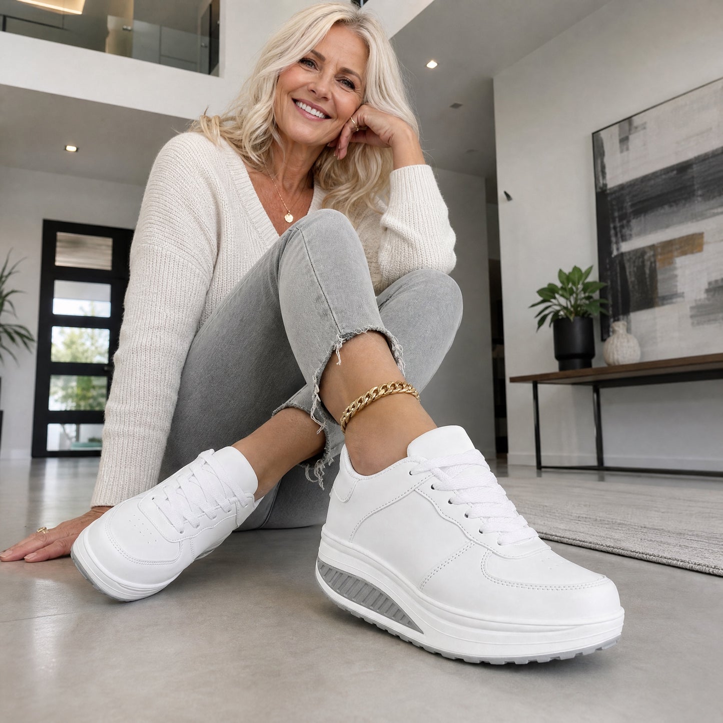 Luna - Women's Breathable Orthopedic Sneakers
