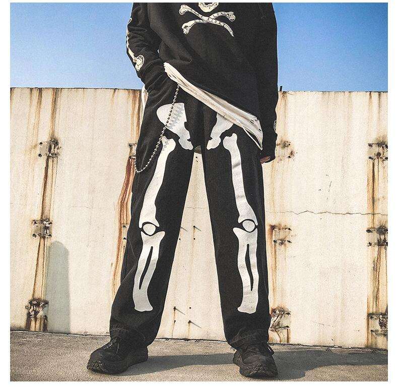 Luca Skeleton Graphic Pants
