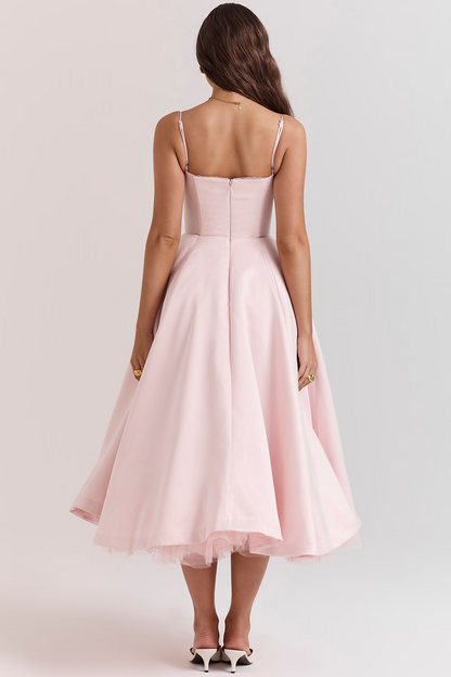 Amalfi Corset Midi Dress