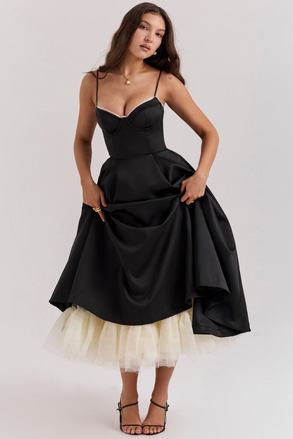 Amalfi Corset Midi Dress