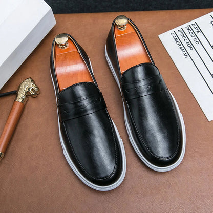Calvano Leather Loafers