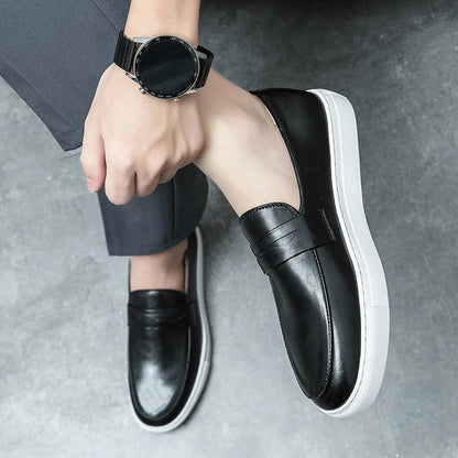 Calvano Leather Loafers
