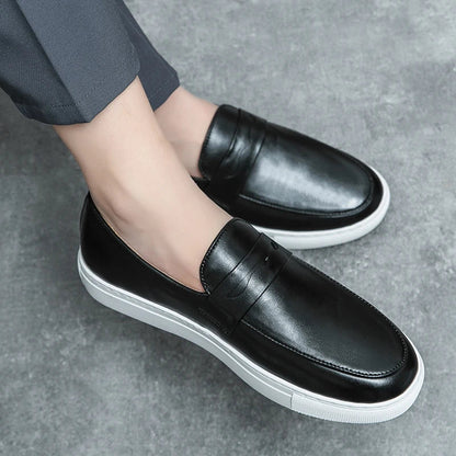 Calvano Leather Loafers