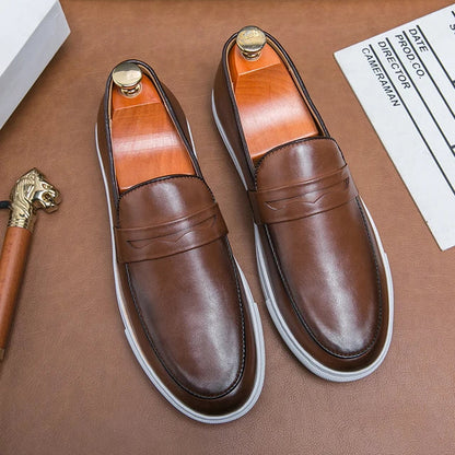Calvano Leather Loafers