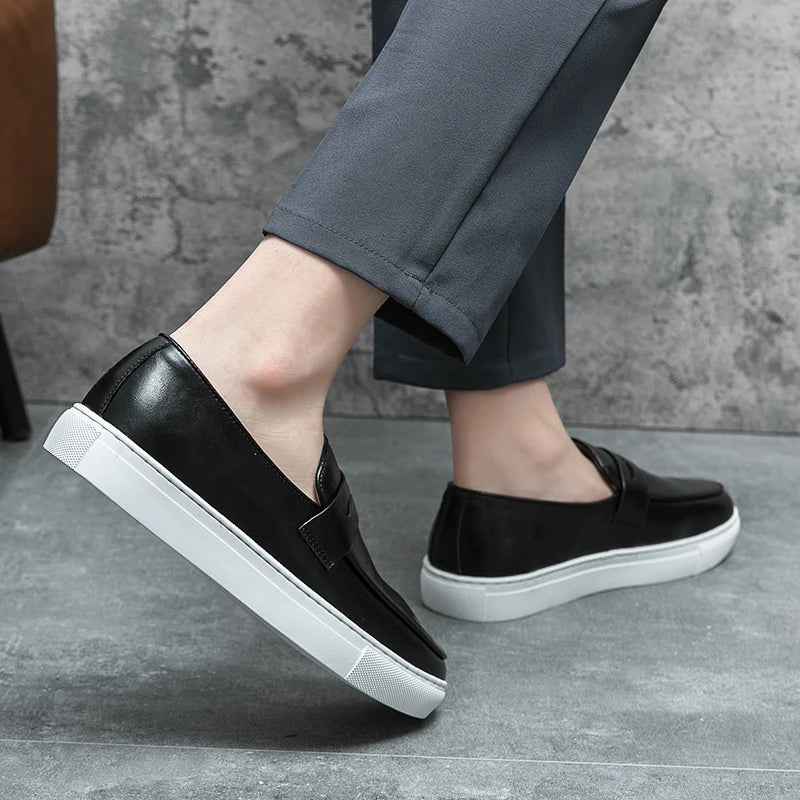 Calvano Leather Loafers