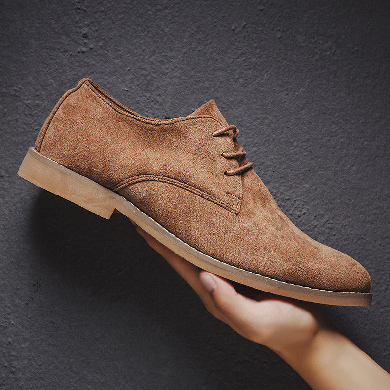 Novaro Suede Oxford Shoes