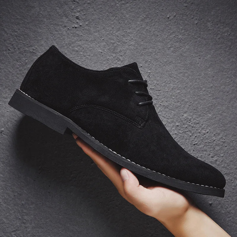 Novaro Suede Oxford Shoes