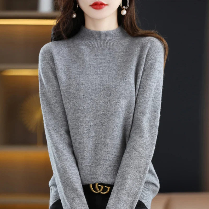 Evelane Wool Turtleneck Sweater