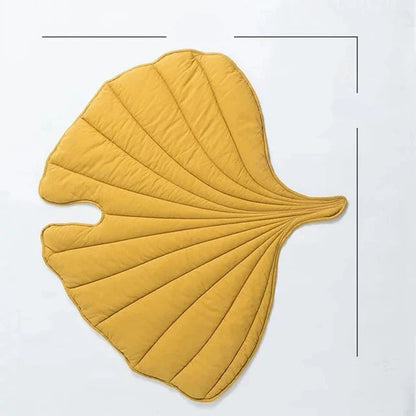 LeafLoom Quilted Cotton Floor Mat