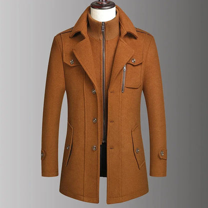 Verona Double Collar Wool Coat