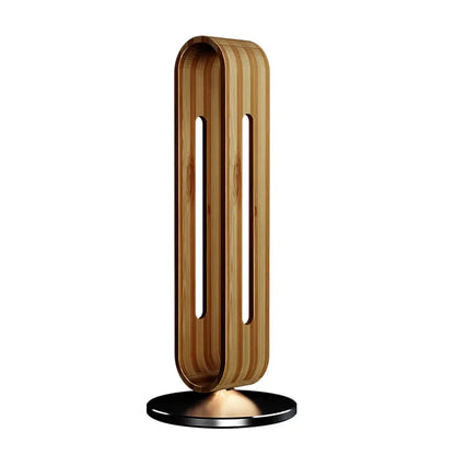 Bamboo & Aluminium Headphone Stand