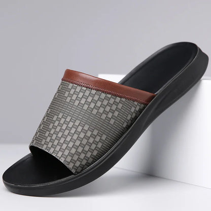 Amalfi Woven Leather Sandals
