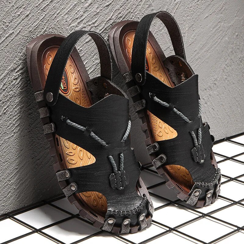 Torrino Genuine Leather Sandals