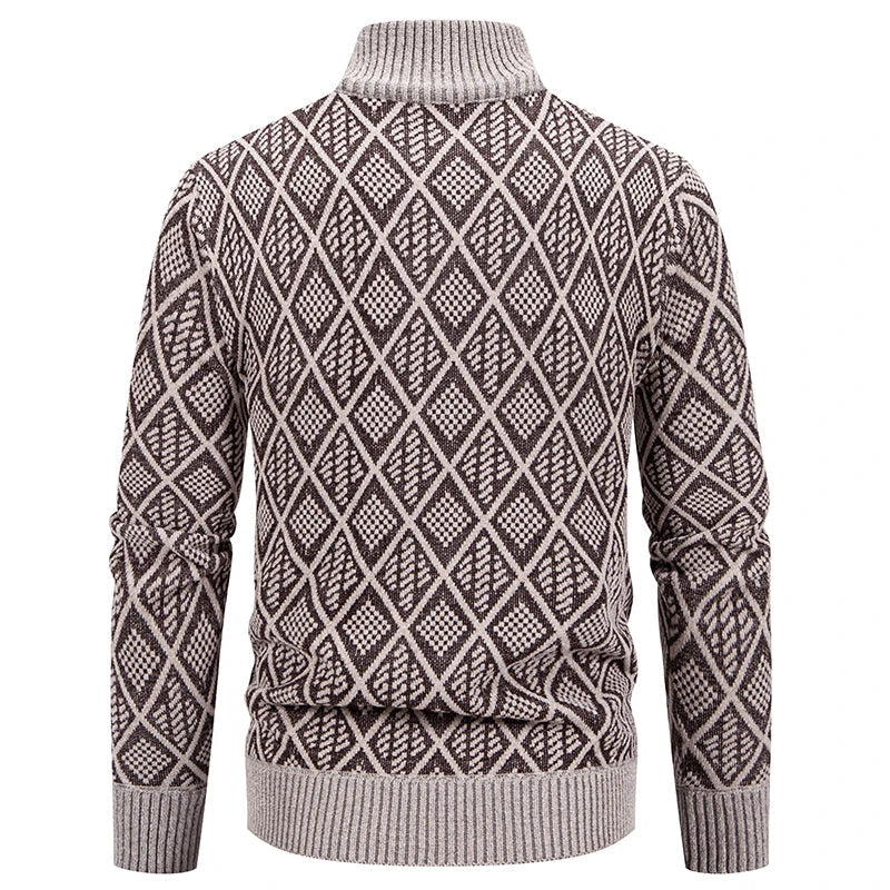 Arezzo Ribbed Zip Cardigan