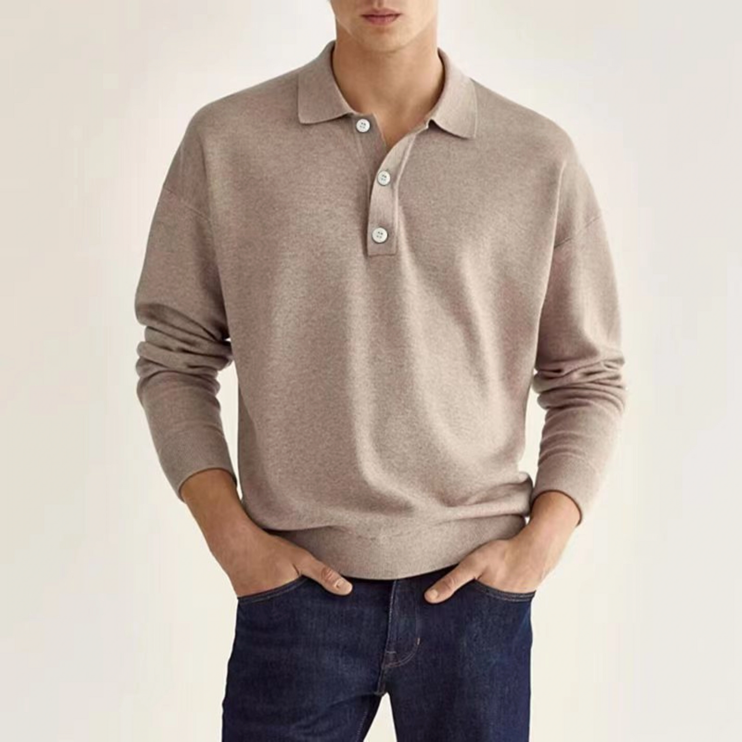 Cambridge Wool Blend Polo Shirt